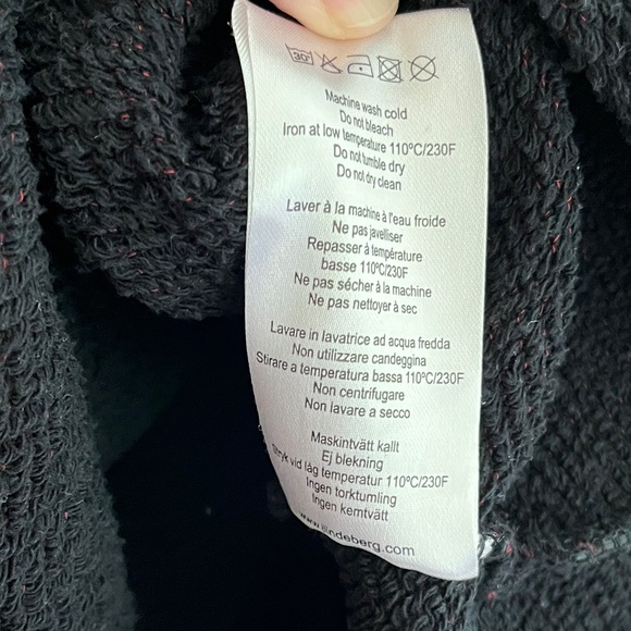 J. LINDEBERG 100% Cotton Sweatshirt Made Portugal Marled Crew Neck - Picture 8 of 12